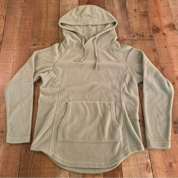Canyon Guide Outfitters mint green Fleece pullover hoodie women’s Medium - Picture 1 of 7